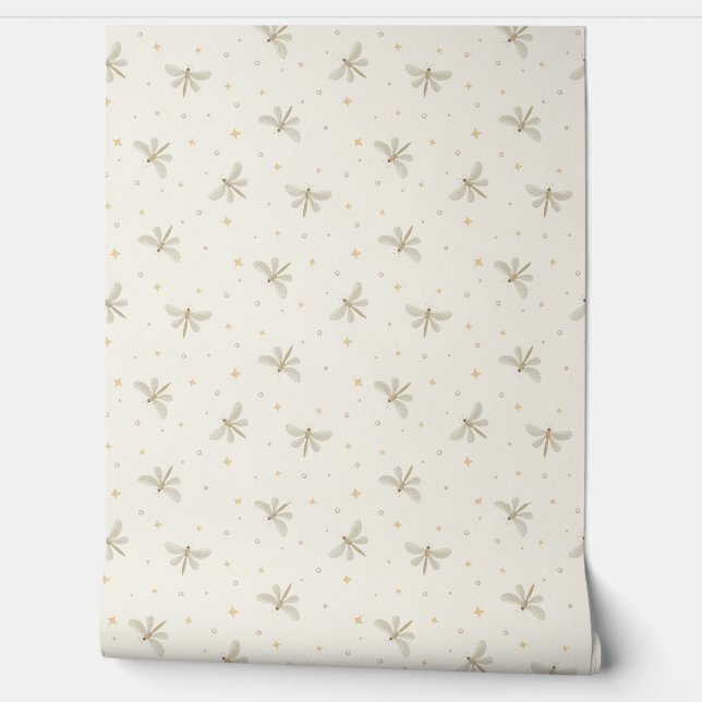 Serene Dragonflies Wallpaper (Unrolling)