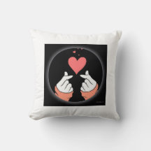 Serene Dreams: Embroidered Velvet Pillow