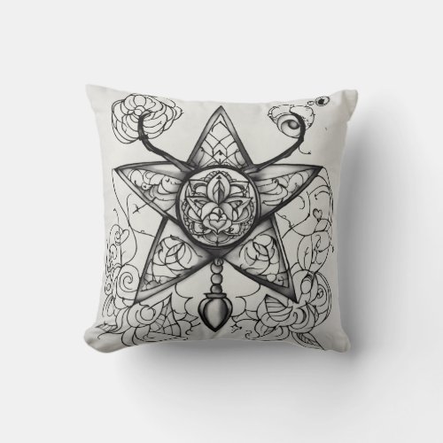 Serene Dreamscape Accent Pillow