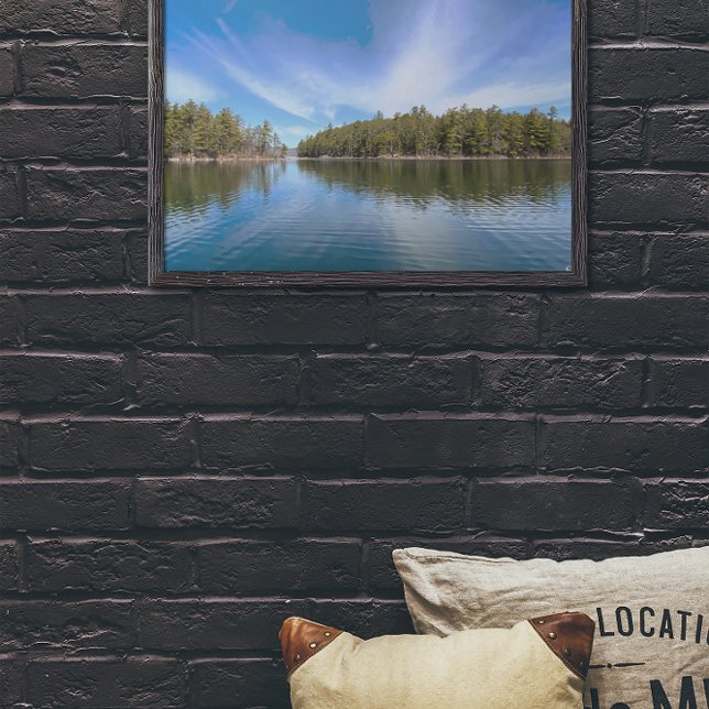 Serene Escape of Follensby Cove on Newfound Lake Metal Print (Creator Uploaded)