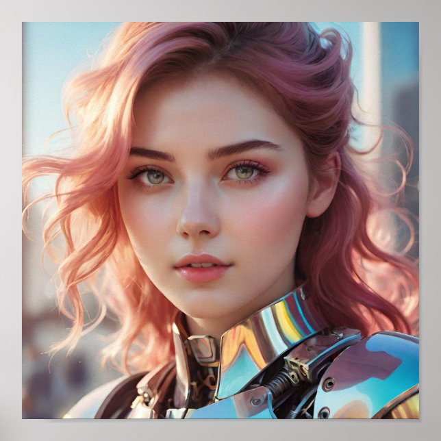 Serene Expression Poster (Front)