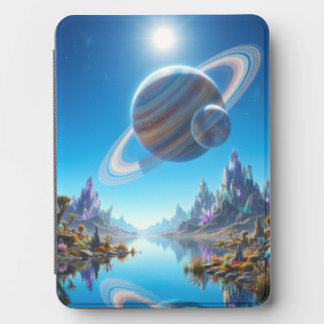 serene extraterrestrial lake kindle cover