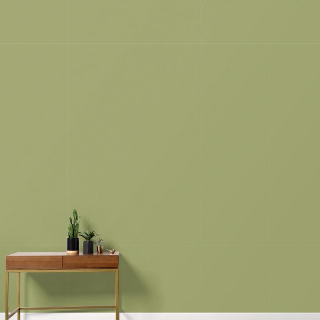 Serene Fern Green Wallpaper (Hallway)