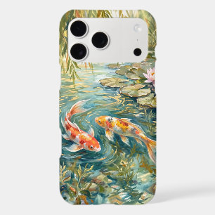 Serene Koi Among Lily Pads iPhone 17 Pro Max Case