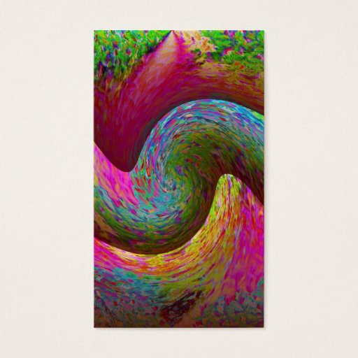 Customizable Serene Landscape Business Card Template