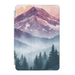 Serene Landscape Case – Watercolor Mountains
