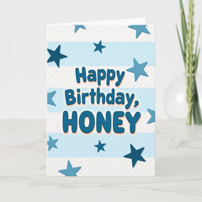 Serene Layered Birthday Card (Front)