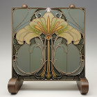 Serene Lily Harmony Ceramic Tile