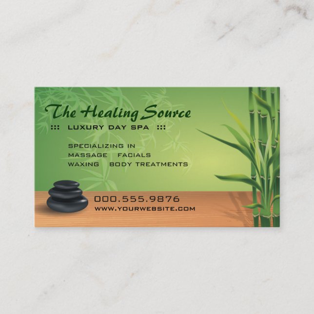 Serene Massage and Spa Appointment (Front)