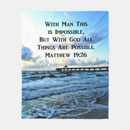 SERENE MATTHEW 1926 PHOTO DESIGN FLEECE BLANKET