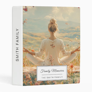 Serene Meditation at Sunrise (5) Mini Binder