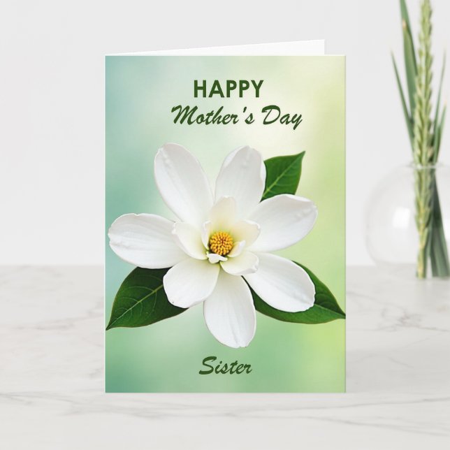 Serene Mothers Day Image Card (Front)