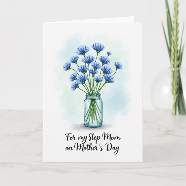 Serene Mothers Day Wish Card (Front)