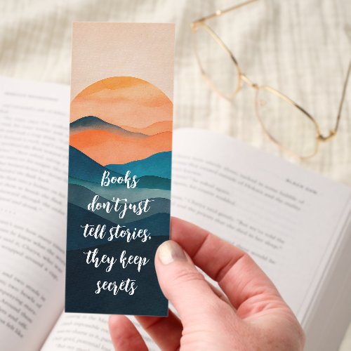 Serene Mountains Bookmarks