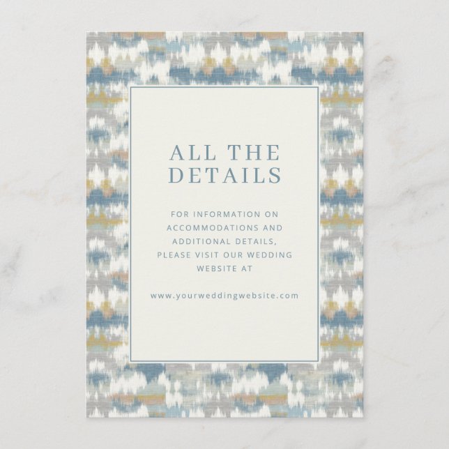 Serene Pastel Pixelated Abstract Enclosure Card (Front)