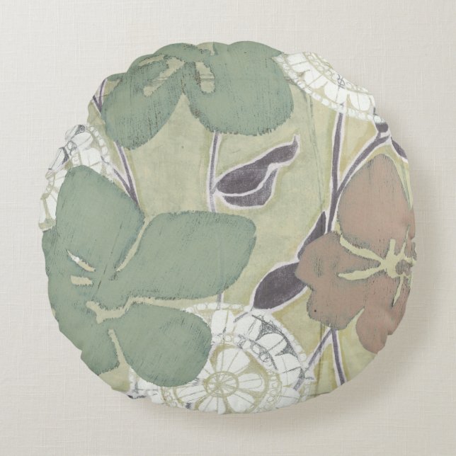 Serene Pastels II Round Pillow (Front)