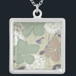 Serene Pastels II Silver Plated Necklace<br><div class="desc">Floral</div>