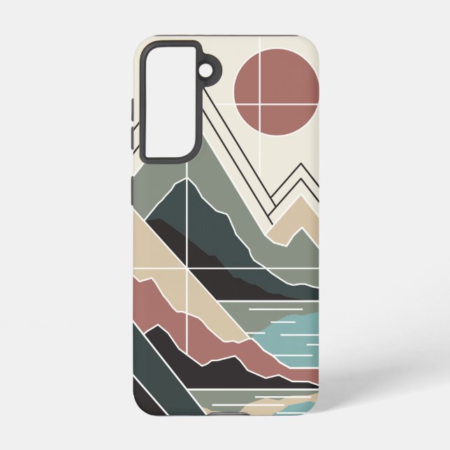 Serene Peaks Samsung Galaxy Case (Back)