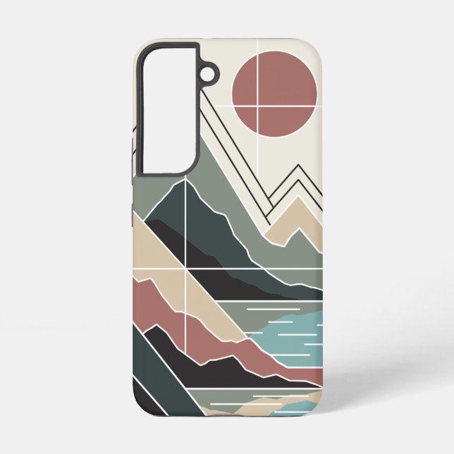 Serene Peaks Samsung Galaxy Case (Back)