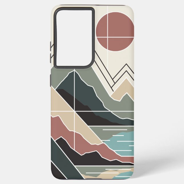 Serene Peaks Samsung Galaxy Case (Back)