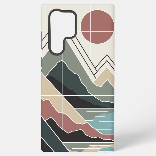 Serene Peaks Samsung Galaxy Case (Back)