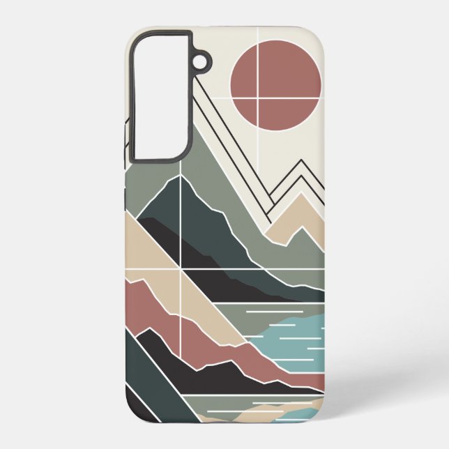 Serene Peaks Samsung Galaxy Case (Back)