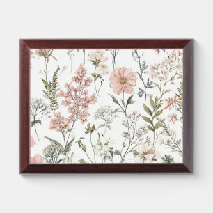 Serene Petals Award Plaque