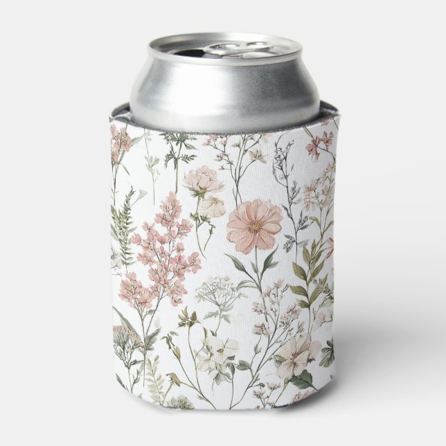 Serene Petals Can Cooler (Can Front)