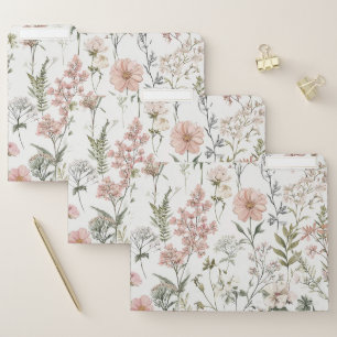 Serene Petals File Folder