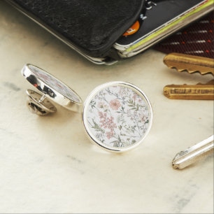 Serene Petals Lapel Pin