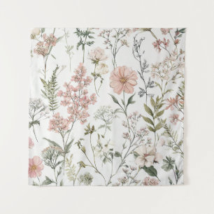 Serene Petals Tapestry