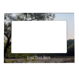 Serene Pond Nature Magnetic Frame