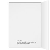 Serene Reflections  -  Scripture Card (Inside (Left))