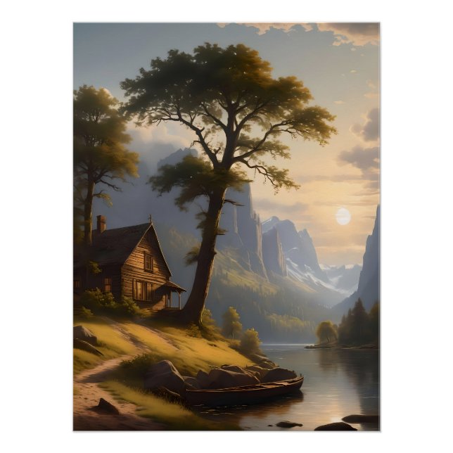Serene Refuge Poster (Front)