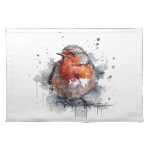 Serene Robin Cloth Placemat