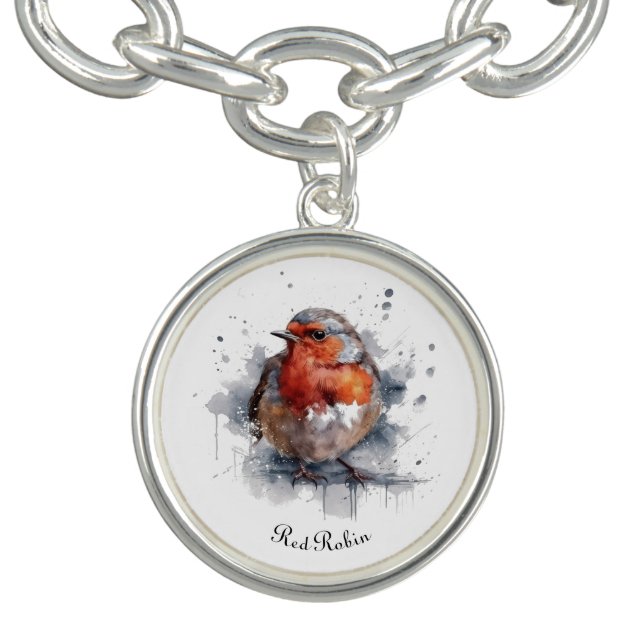Serene Robin, custom Bracelet (Design)