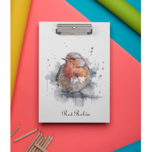 Serene Robin, custom Clipboard
