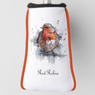 Serene Robin, custom Golf Head Cover