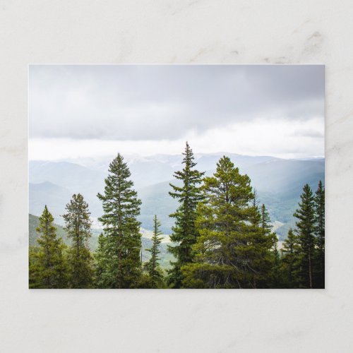 Serene Rocky Mountains Postcard