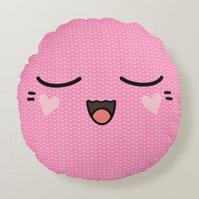 Serene Round Pillow (Front)