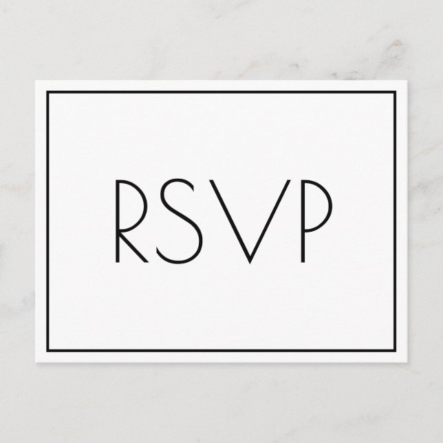 Serene RSVP Postcard (Front)