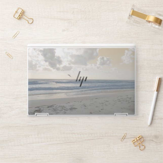 Serene Sea HP Laptop Skin (Desk)