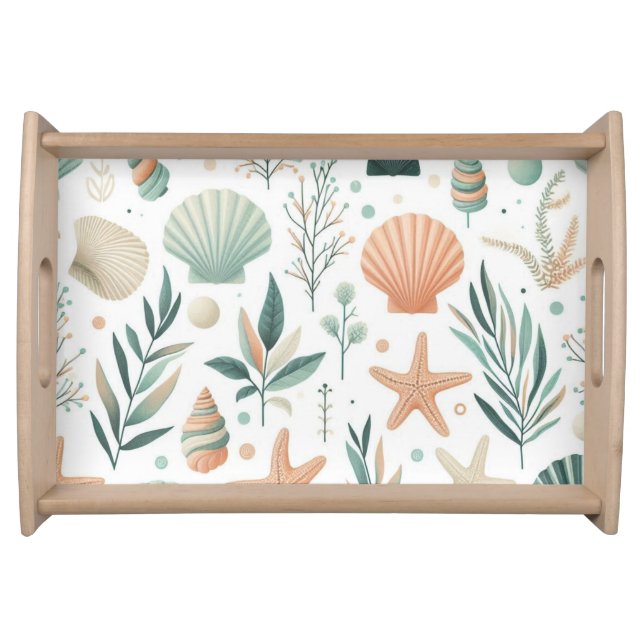 Serene Sealife Serving Tray (Front)