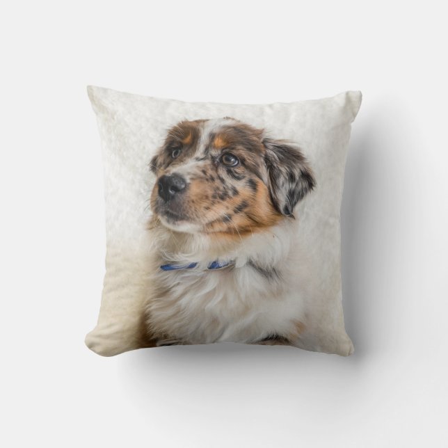 Serene Seren Throw Pillow (Front)