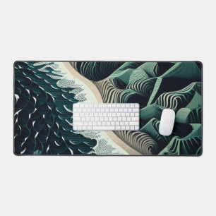 Serene Shores Desk Mat