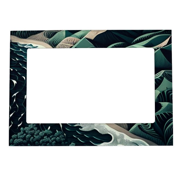 Serene Shores Magnetic Frame (Front)