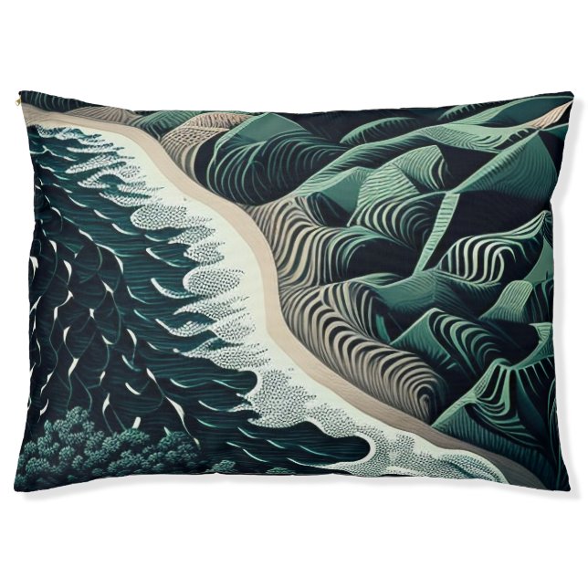 Serene Shores Pet Bed (Front)
