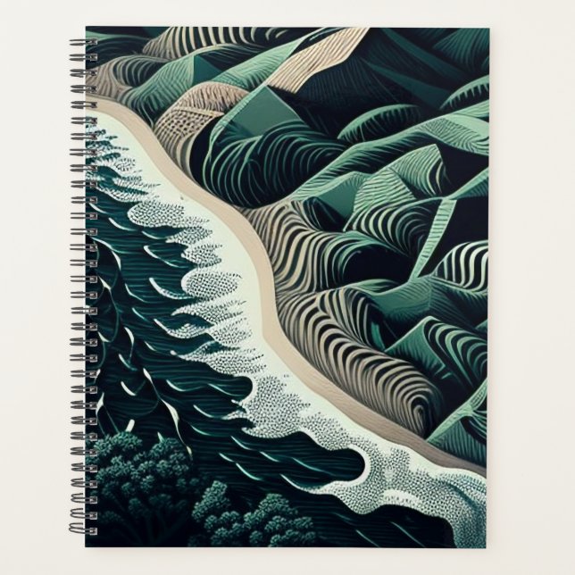 Serene Shores Planner (Front)