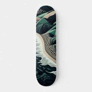 Serene Shores Skateboard