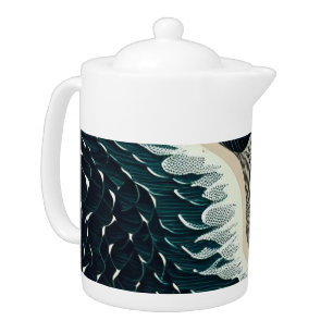 Serene Shores Teapot